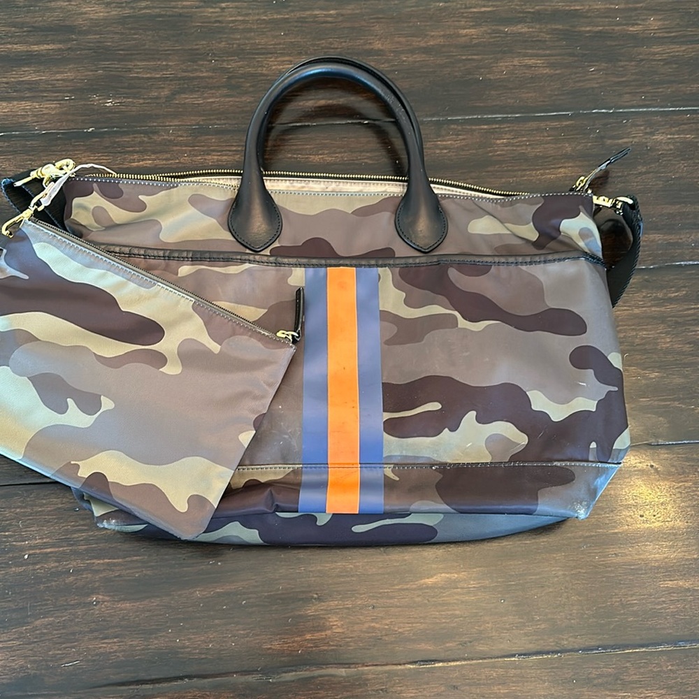Diaper bag camo used but still in great condition